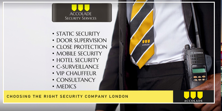 Choosing the Right Security Company London
